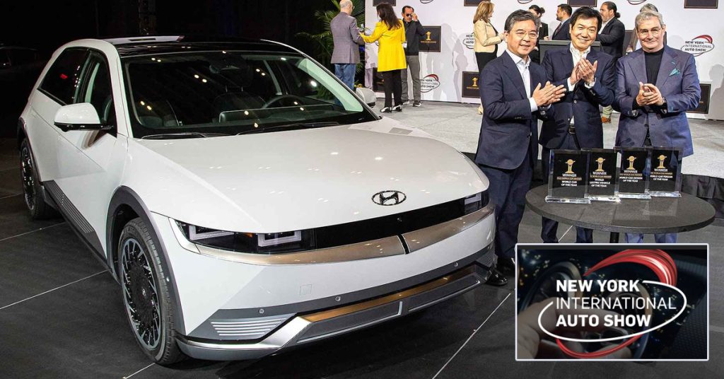 纽约国际车展 Hyundai IONIQ 5囊括三大奖