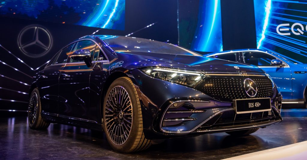 Mercedes-Benz EQS 450+ 霸气登场