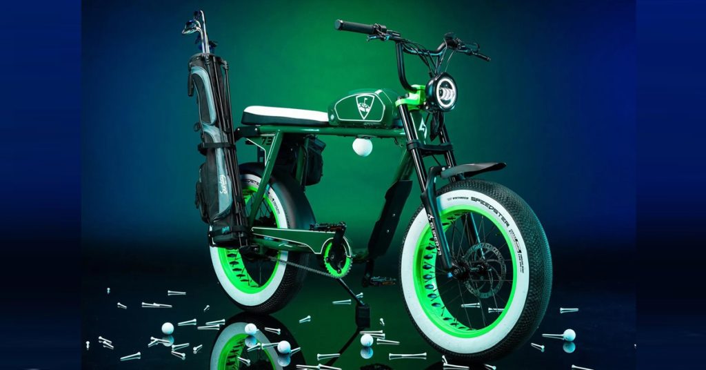 SUPER73联名Topgolf潮车 从高尔夫球车中获灵感