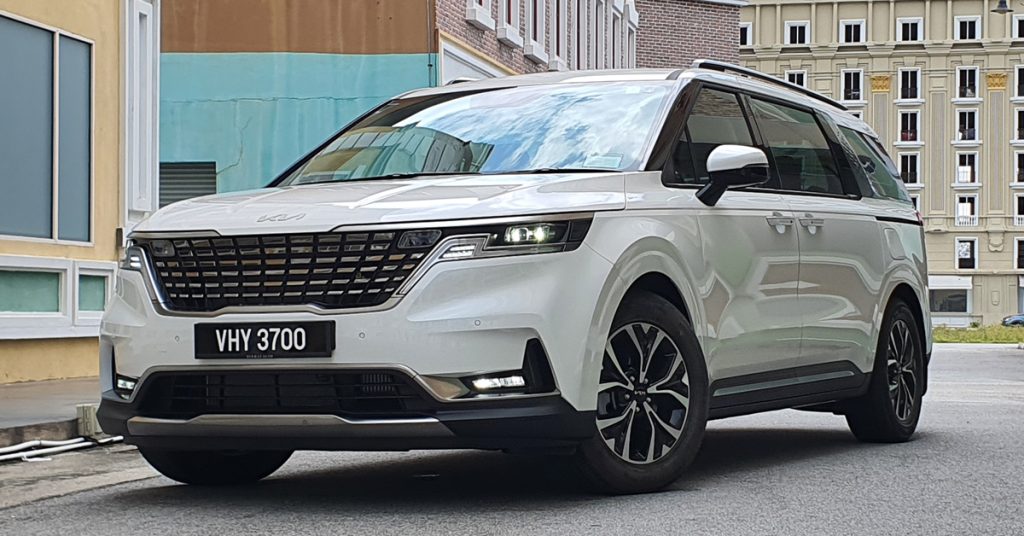 Kia Carnival 座位变化多端