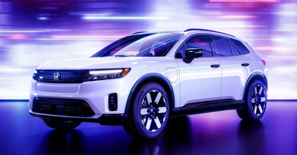Honda新电动SUV 空间胜CR-V