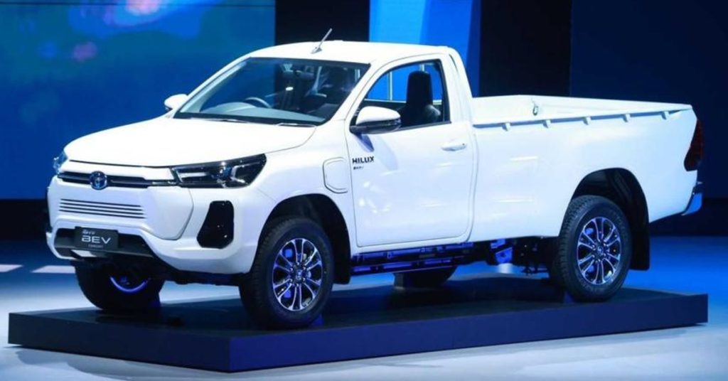 Hilux Revo BEV 纯电款首次亮相