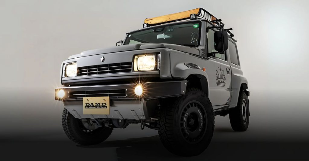 DAMD又出手！Suzuki Jimny经典复古造型太醒目