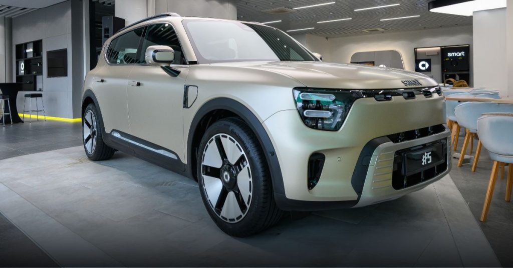 2025 Smart #5 官方预览：确定三种车型，WLTP续航可达590公里！