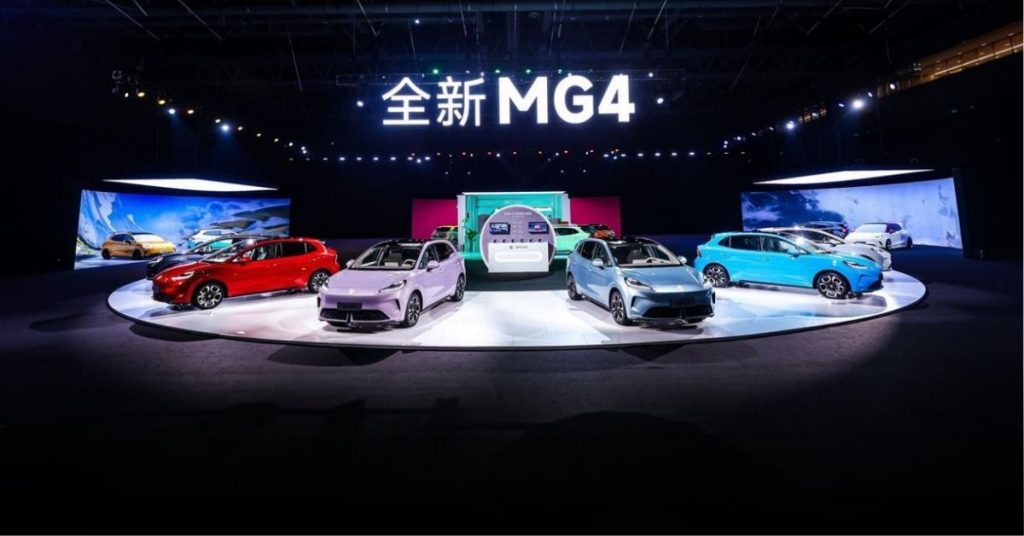 MG4次世代发表 全球首搭半固态电池