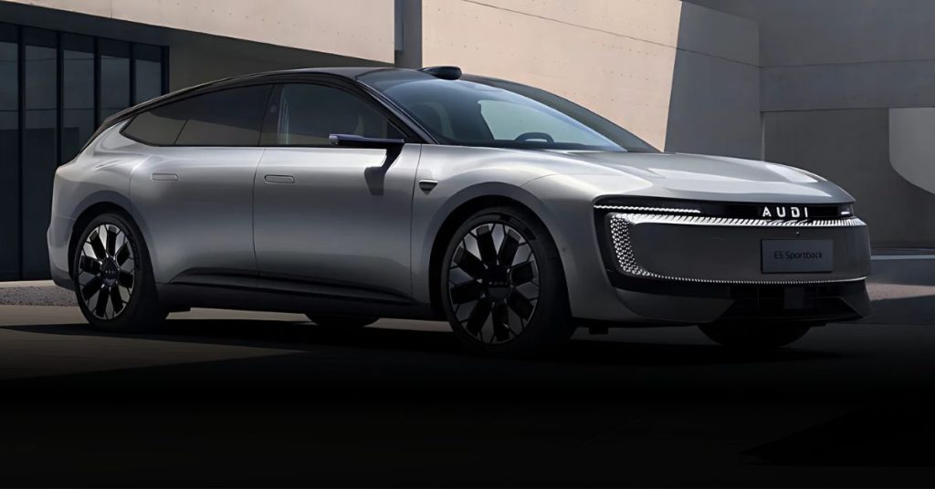 全新AUDI E5电动车中国上市   价格让人震惊