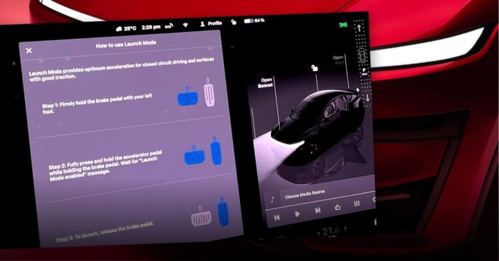 Tesla Model Y Performance 首度配备弹射起步功能