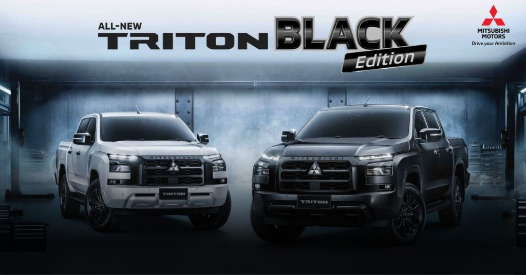 Mitsubishi Triton黑化特仕版　霸气对决Toyota Hilux