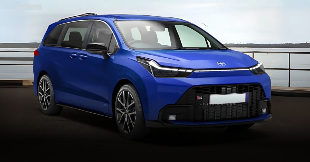 Toyota Sienna大改款预想图曝光  家族化车头更抢眼