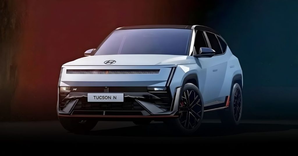 Hyundai新一代Tucson N性能版   动力上看300匹马力