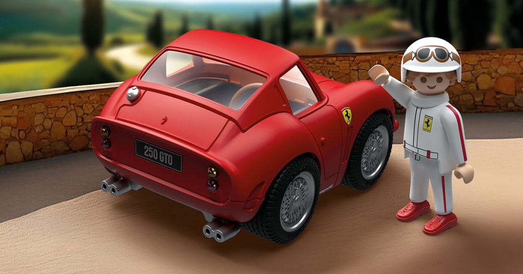 超跑变小变可爱了! Playmobil收藏系列保时捷法拉利变萌了