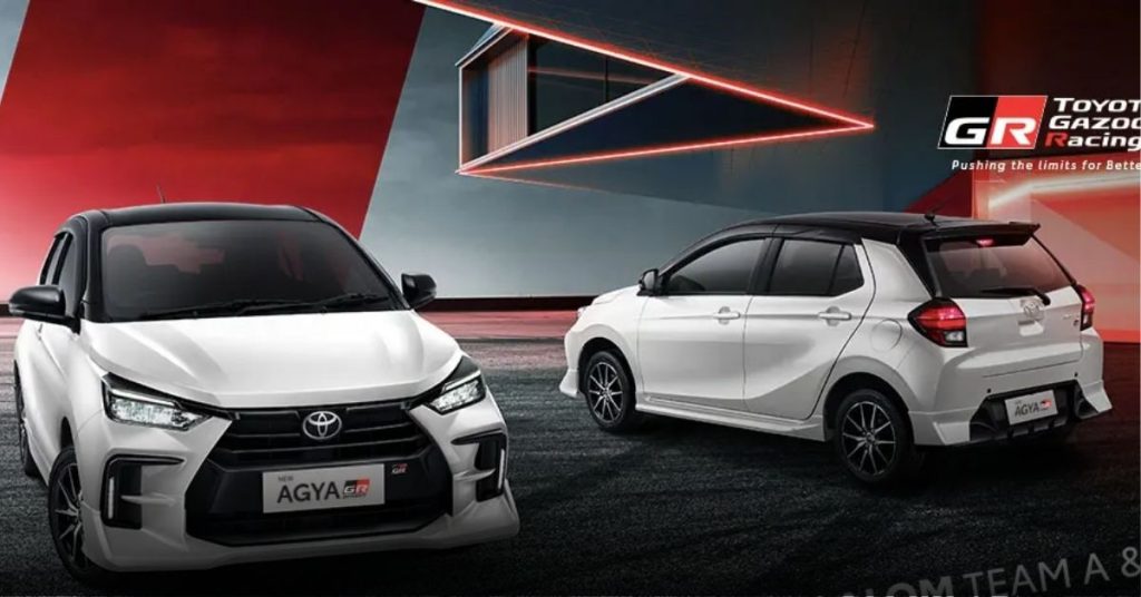 Toyota  Agya Stylix入门掀背车  换上GR套件更有型