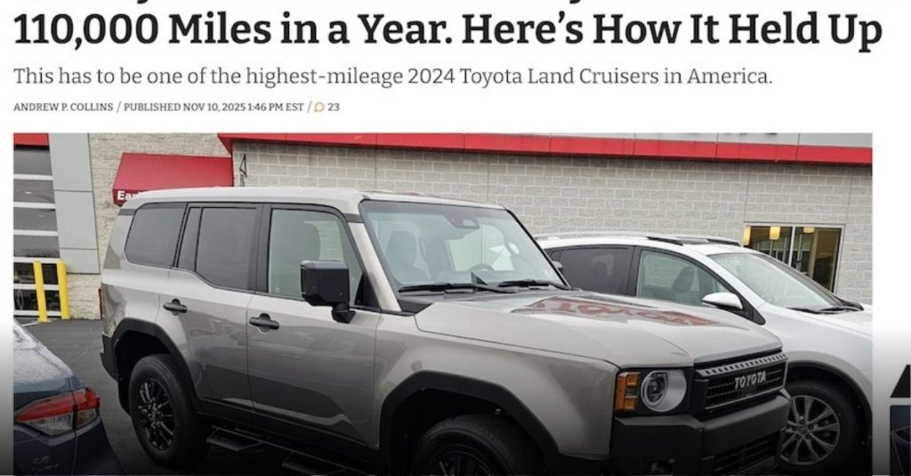 Toyota Land Cruiser油电版  耐久实测零故障称霸一代