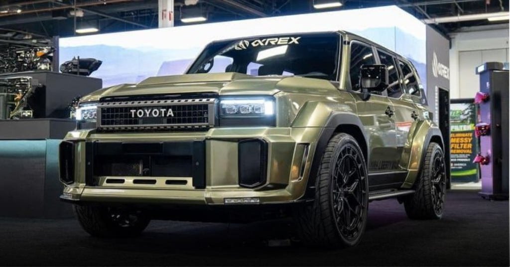Toyota越野SUV霸气改装  AMG G63被压下去？